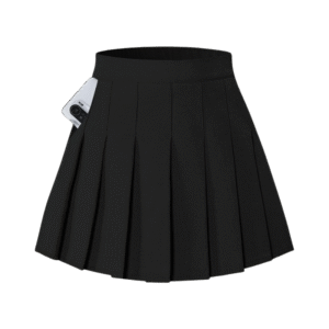 black skirt uniform