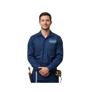 plumbing workers
