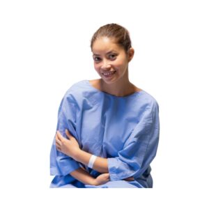 Comfortable Female Patient Gown – Lightweight Medical Wear