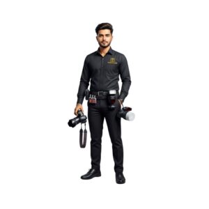 Formal Black Photographer’s Uniform