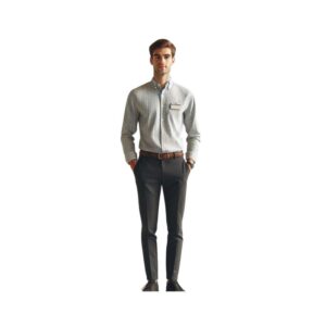 Men’s Hostel Reception Staff Shirt & Pants – Smart Professional Wear