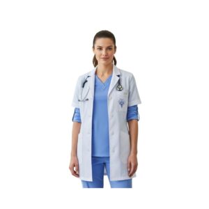 Women’s Veterinary Doctor Uniform with Lab Coat