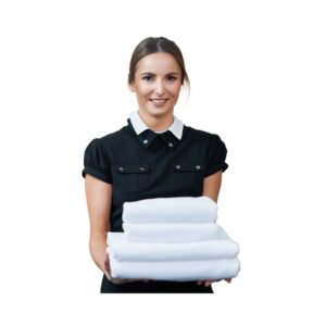 Women's Black Housekeeping Uniform